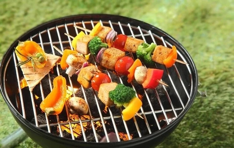 Одноразовые 90 шт Натуральные Бамбуковые шампура для барбекю Shish Kabob сбор вечерние