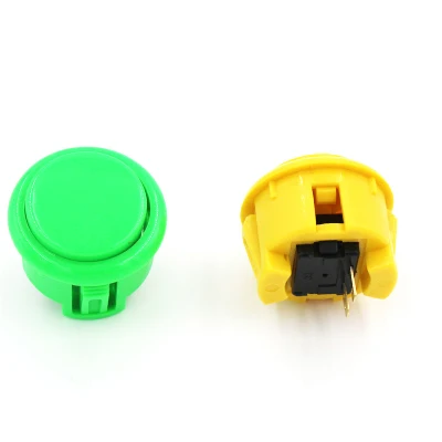 50 шт. Аркада прочный кнопочный ОЕМ 30 мм или 24 мм кнопочный копия Кнопка Sanwa DIY приспособления для видеоигры комплект