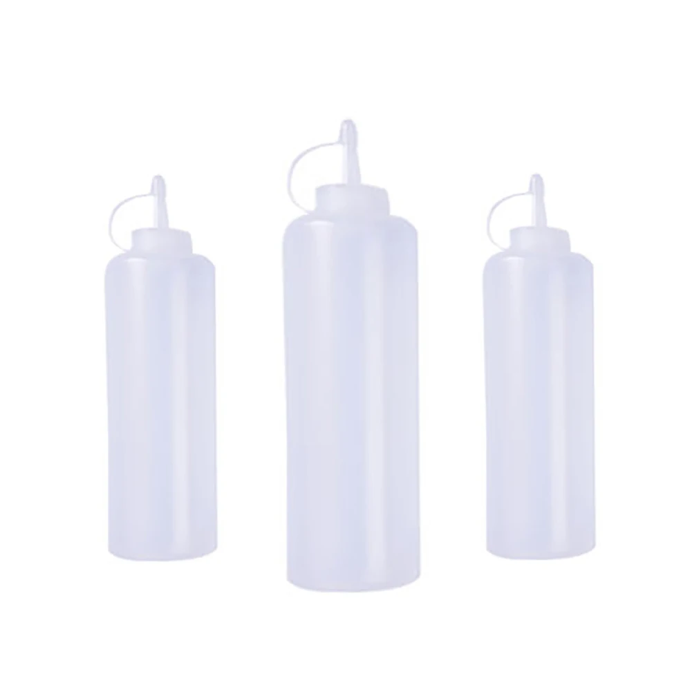 

Household BBQ Squeeze Squirt Condiment Bottles With Twist On Cap Lids Ketchup Mustard Mayo Sauces Oil dispenser Kitchen Gadget