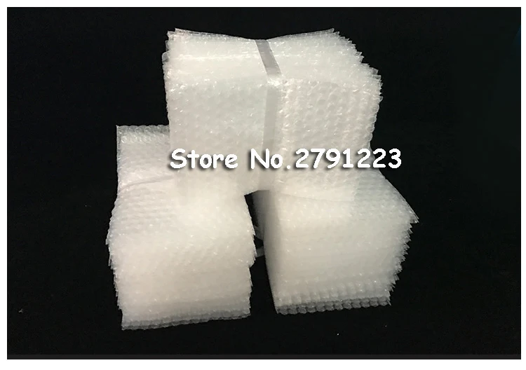 100 шт. 80* мм 100 мм пластиковая упаковка конверт белый пузырьковый пакет PE прозрачный пузырьковый мешок противоударный мешок двойная пленка пузырьковый мешок
