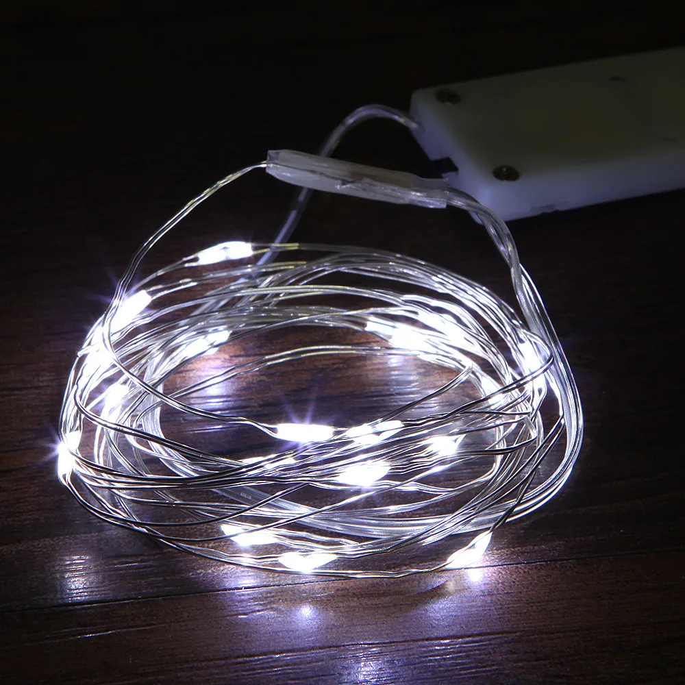 Рождественский светильник s 2M 20 LED водонепроницаемый медный мини сказочный