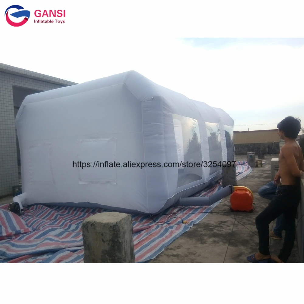 inflatable spray booth tent17
