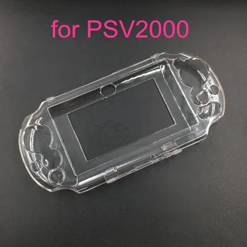 

10pcs Crystal Case Cover Clear Protective Shell Housing Cover for PS Vita 2000 for PSV2000 PSV 2000 Game Console