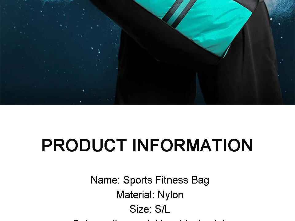 Спортивная сумка для мужчин, фитнеса, женщин, тренировочная сумка для спортзала, многофункциональная дорожная водонепроницаемая сумка, сумка через плечо, Влажная и сухая разделительная сумка