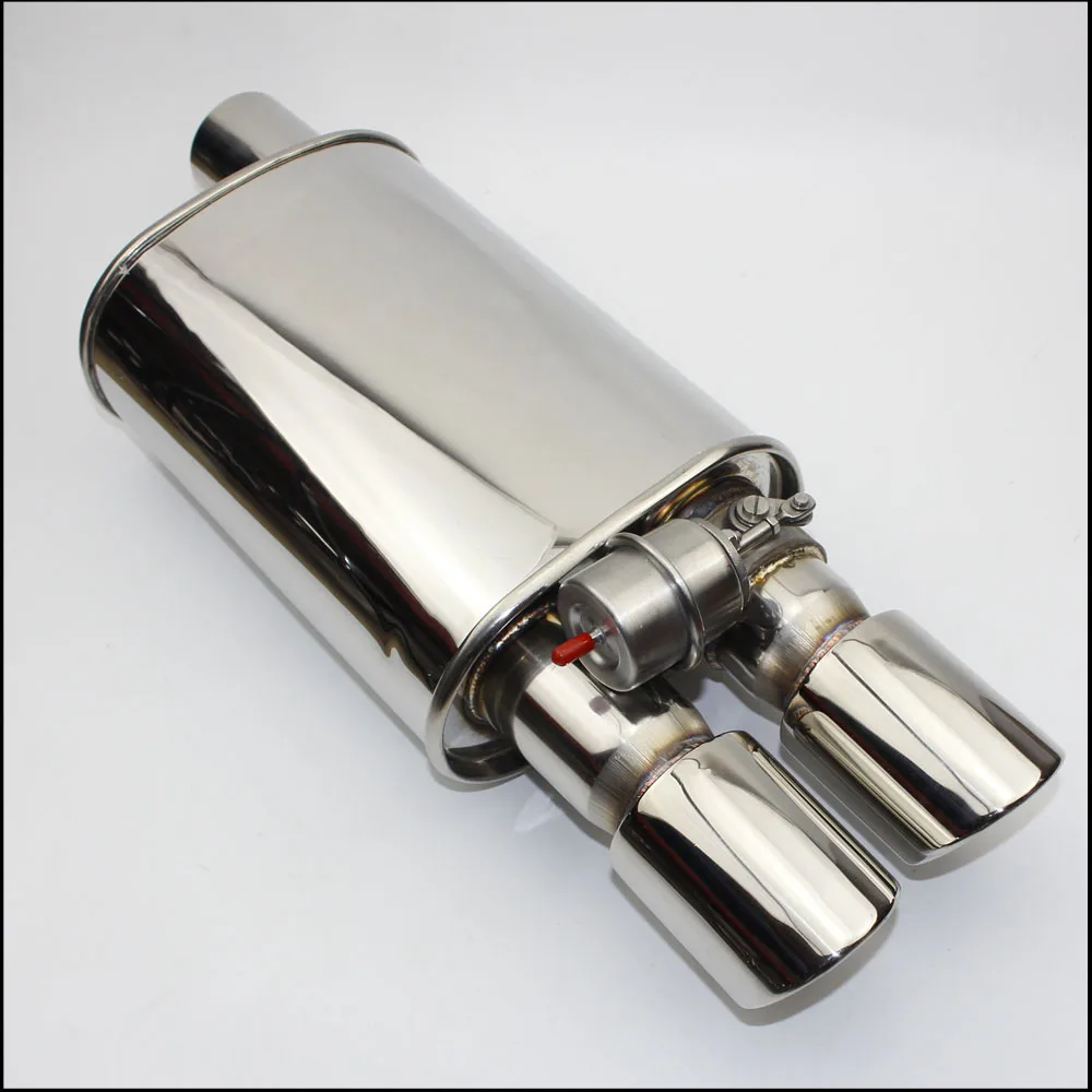 

2.5" Exhaust System Stainless Steel Electric Exhaust CutOut Valve With Electronic Remote Control Switch Muffler exhaust pipe