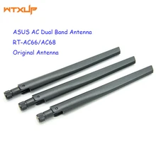 2,4G/5G двухдиапазонная антенна переменного тока RP-SMA для беспроводного маршрутизатора AC66/AC68 оригинальная Внешняя антенна 3 шт. для Wifi сетевой карты