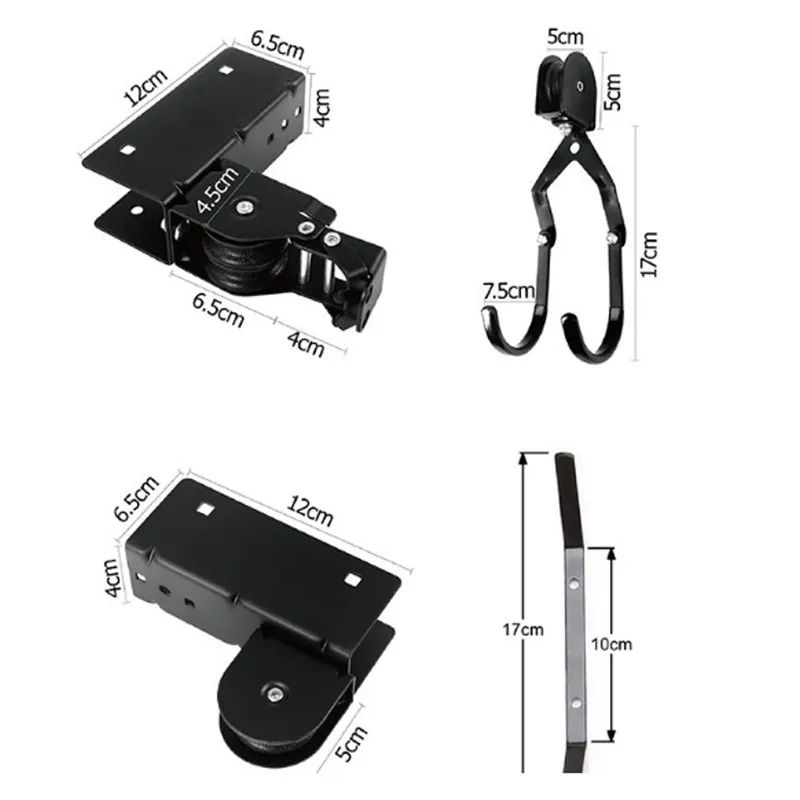 Каяк подъемник каноэ лодка подъемник шкив система гаража потолок стеллаж для хранения велосипедный Стеллаж с 15 м веревкой Емкость Максимальная нагрузка 60 кг