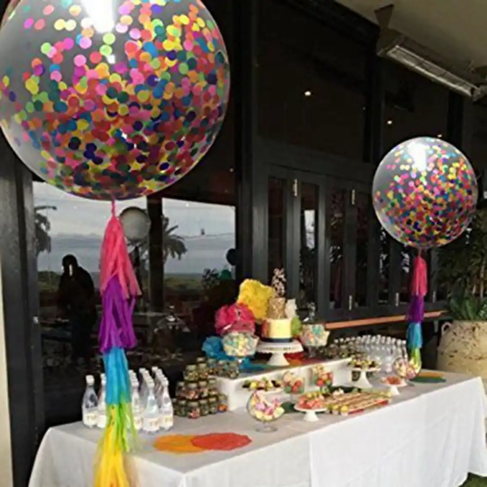 fengrise birthday party decorations kids globos confetti balloons giant big balloon wedding party decoration baloons baby shower