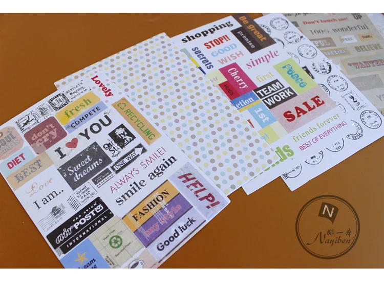 6 hojas/juego Vintage Punk Postmark Ponybrown pegatinas escamas sello tarjetas para Scrapbooking diario calendario cuaderno etiqueta papelería 6 hojas/juego Vintage Punk Postmark Ponybrown pegatinas escamas sello tarjetas para Scrapbooking diario calendario cuaderno etiqueta papelería