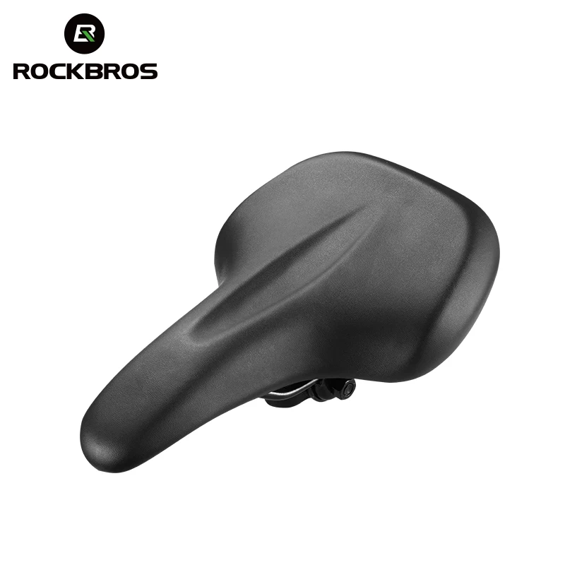 Велосипедное седло ROCKBROS мягкое удобное амортизирующее утолщенное широкое