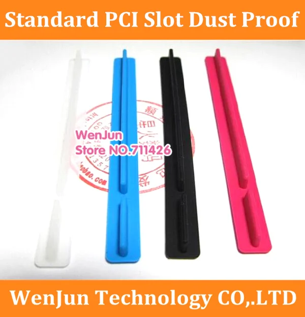 

Standard PCI slot dust proof Rubber strip PCI slot Anti Dust Cover protective rubber stopper for desktop motherboard mainboard