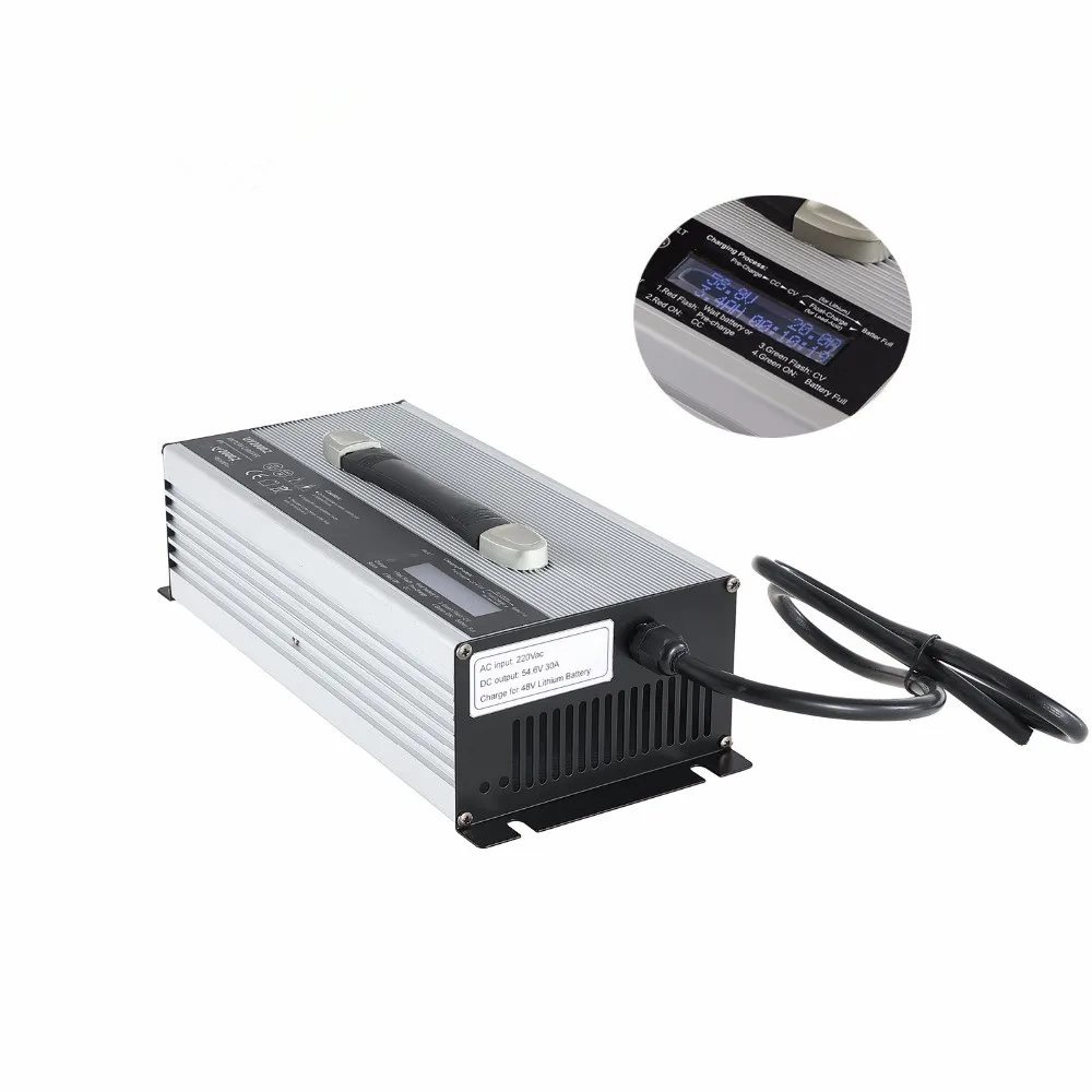 

2000W Battery Charger 120V10A Forklift Battery Charger For LCD Dispay