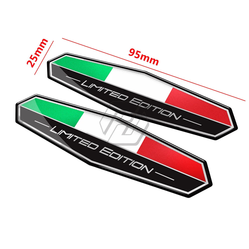Наклейки на мотоцикл, итальянский флаг, наклейка Italia limited edition, чехол для Aprilia Ducati 1098 1199 1299 Panigale Triumph 675R