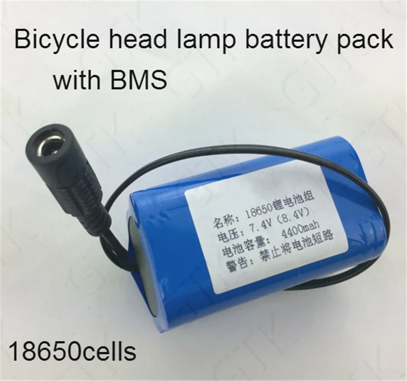 7 4v 4400mah Li Ion Battery Pack 7 4v Lithium Bateria 18650 Batteries For Electrical Clothing Led Flashlight Torch Head Lamp Battery Packs Aliexpress