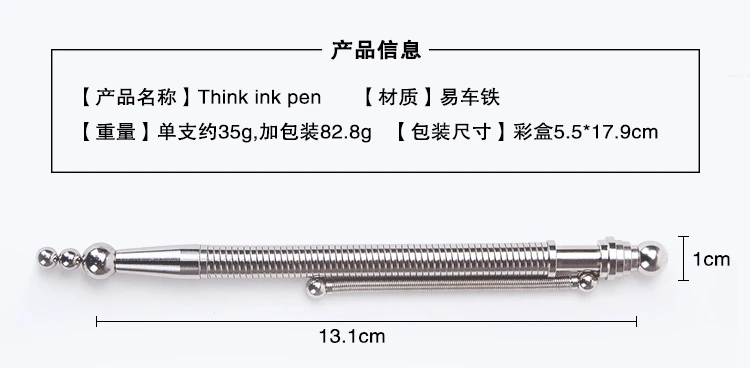 Decompression Pen Think Ink Pen Decompression Toys Fidget Anti Stress Magnetic Metal Pen Business Office Funny Gift Cool Toys Gags Practical Jokes Aliexpress