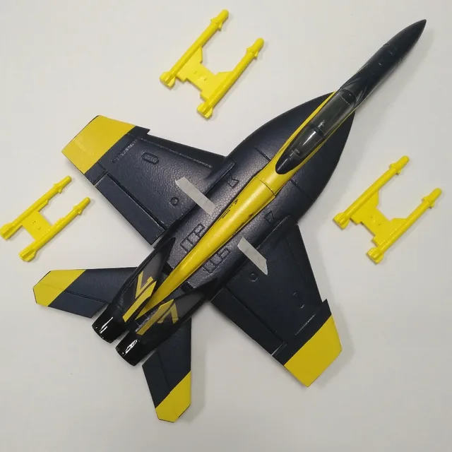 RC EDF Jet Plane Model Electric Radio Control Aircraft Toy F18 50mm PNP
