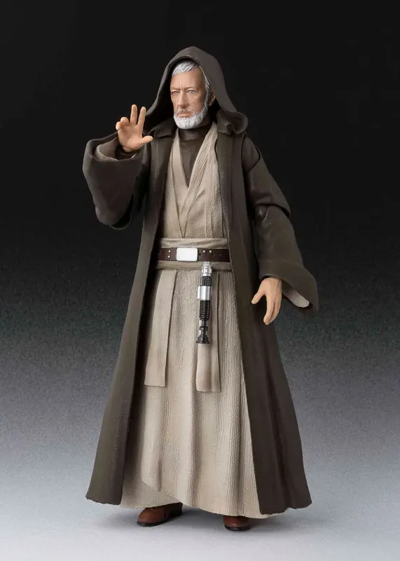 Оригинальный бандай Tamashii Наций S. H. Figuarts StarWar эпизод IV: новая надежда Ben Kenobi маскарадный костюм (новая надежда) фигурку