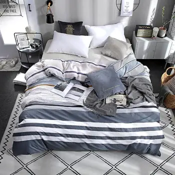 

1pc 100% Cotton Duvet Cover High Quality Single Double Queen Quilt Cover Edredon Blanket Cover Housse De Couette Free Shipping