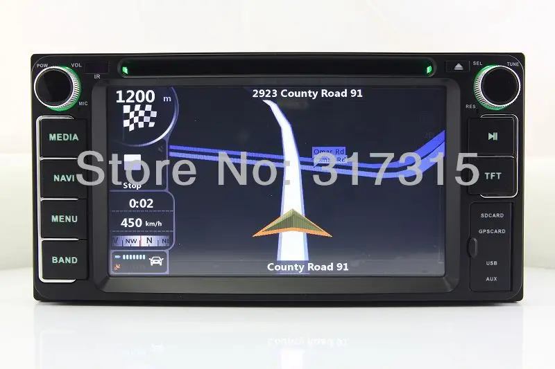 Discount Head Unit Car DVD Player for Toyota Camry Land Cruiser Hilux Hiace with GPS Navigation Radio TV BT USB SD Audio Video Stereo 2