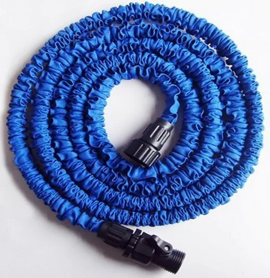 50FT Garden Hose Pocket Elastic Watering Hose Natural Latex Expanding Pipesin Watering
