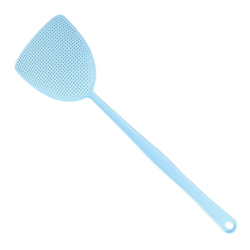 1 шт. мухобойка, инструменты для борьбы с вредителями, выдвижная мухобойка, пластиковая простая мухобойка - Цвет: BL