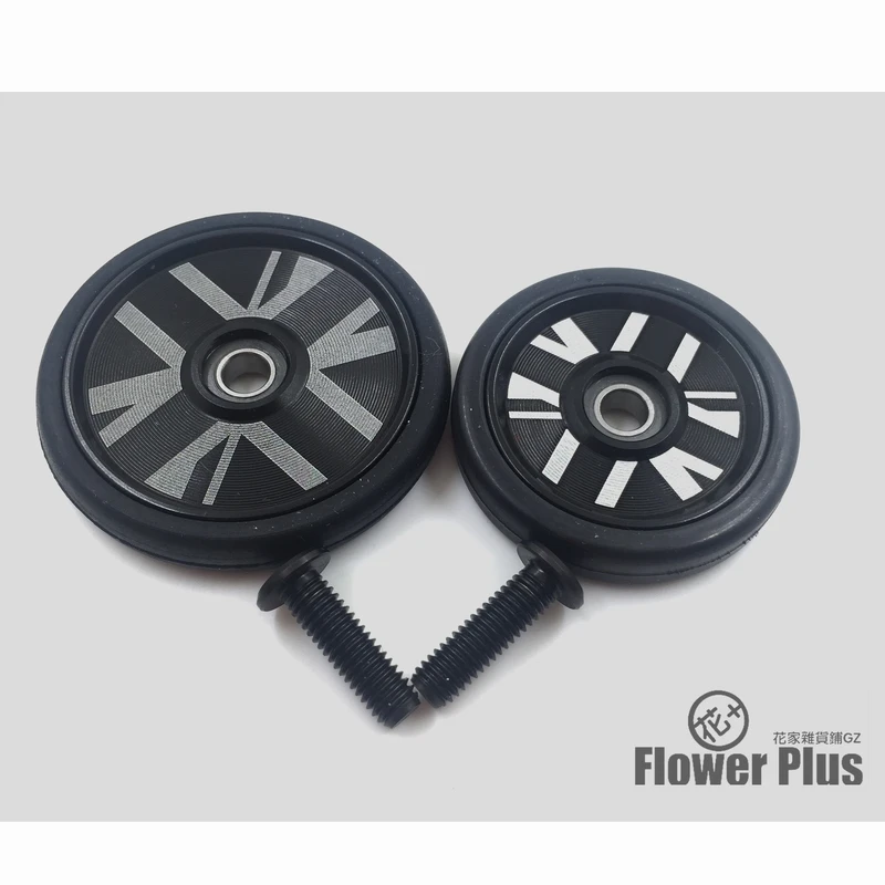 2 шт. + титановых болта складной велосипед easywheel закрытый для brompton birdy 45 мм/55 мм