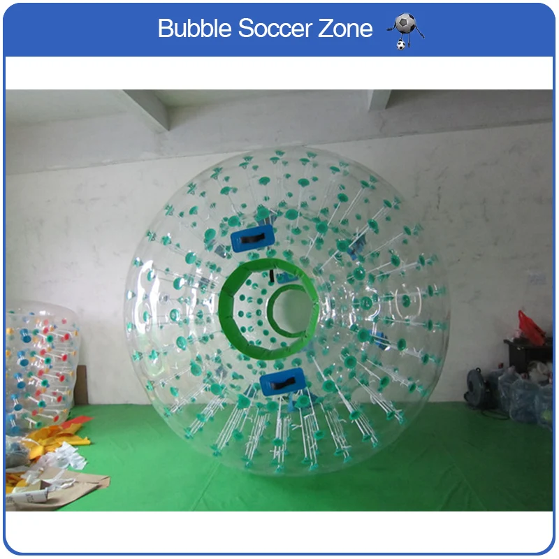 2.5m Inflatable Zorb Ball Giant Inflatable Balloons Outdoor Transparent Ball Human Zorb