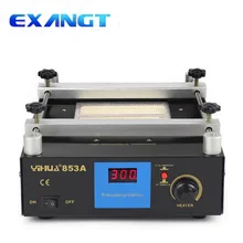 IHUA 853A цифровой дисплей станция предварительного нагрева Антистатическая постоянная температура BGA паяльная станция Мобильный телефон подогреватель