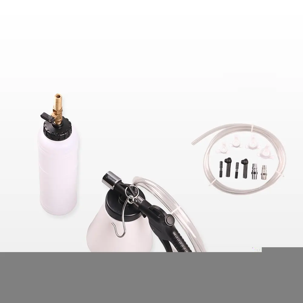 Car Brake Fluid Replacement Equipment Machine Brake Pumping Oil Accessories Vacuum Type Oiler Tube Fill Bottle Set