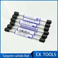 2 stücke 8mm bis 20mm X100 länge Wolfram W Metall wolfram Stange Härte Zug Ohne kühlmittel löcher Wolfram vhm Bar|Drehwerkzeug| -