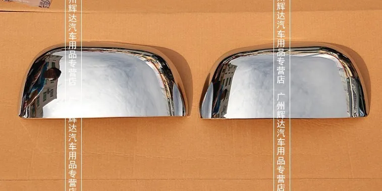 Хромированная крышка зеркала полный 2 шт. из АБС-пластика для Mitsubishi ASX 2013