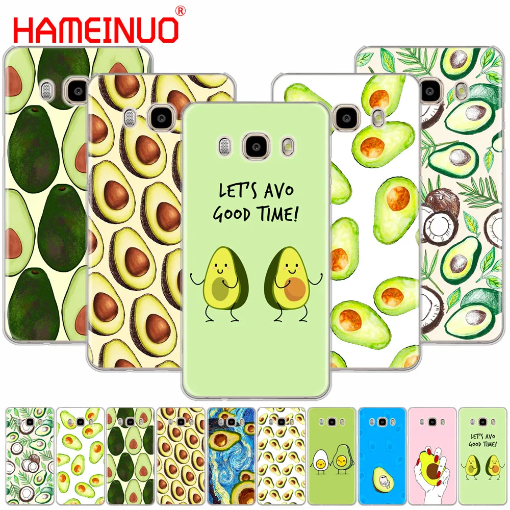 HAMEINUO милый чехол для телефона с авокадо еда Samsung Galaxy J1 J2 J3 J5 J7 MINI ACE 2016 2015