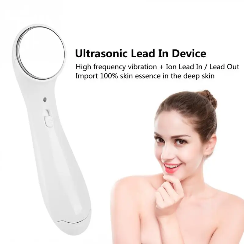 

Ultrasonic Whitening Electric Facial Anti-aging Beauty Device Skin Firming Ionic Face Cleaner Wrinkle Removal Skin Lift Massager