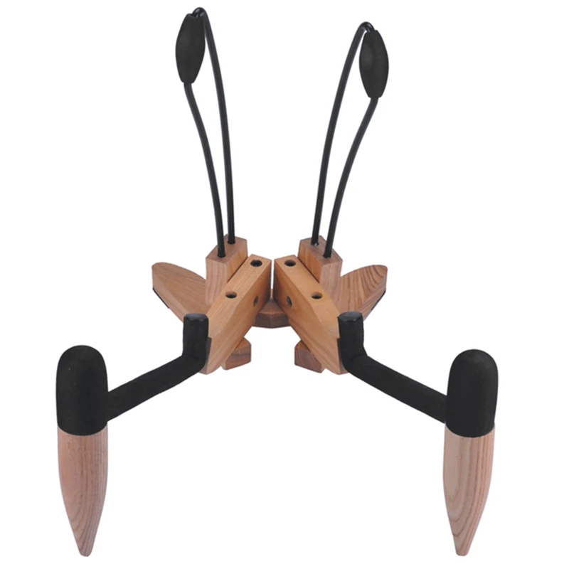 

HOT-Folding Tripod Guitar Stand String Instruments Holder For Guitar Bass Ukulele Violin Cello Hardwood Collapsible Folding Mu