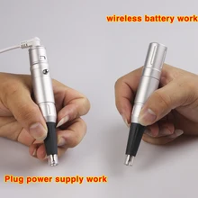 Ротари машина татуировки портативный аккумулятор аккумуляторная перманентный макияж машина ручка для бровей губ карандаш для глаз