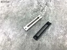 Suporte usb knotolus, suporte de plástico de fundo preto e branco para ipod 6th 7th gen clássico 80gb 120gb 160gb e 5th gen video 30gb 60gb