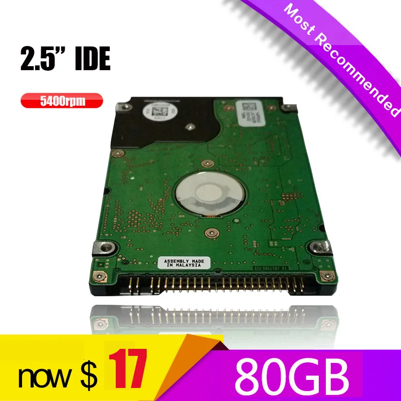 80GB HDD IDE 2.5" HDD SATA 80GB 5400RPM HD xbox 360 Notebook Hard Disk Drive interno Disco Duro