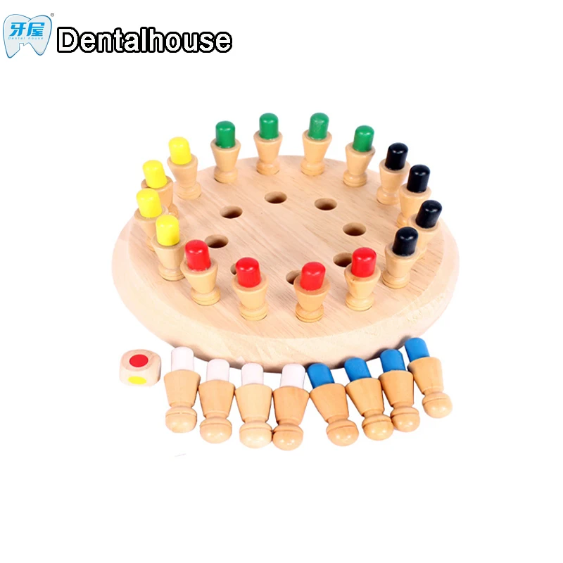 Зубные дома деревянные игрушки судоку цифровой Игры полет шахматы Монтессори учебных пособий настольная игра для детей играть Пазлы