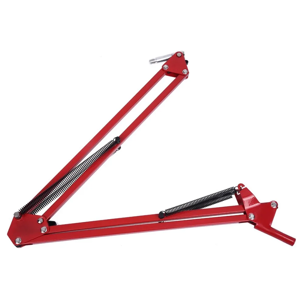 

Adjustable 31.5"/80cm Studio Recording Microphone Arm Stand with Microphone Clip+Table Mounting Clamp (Red)