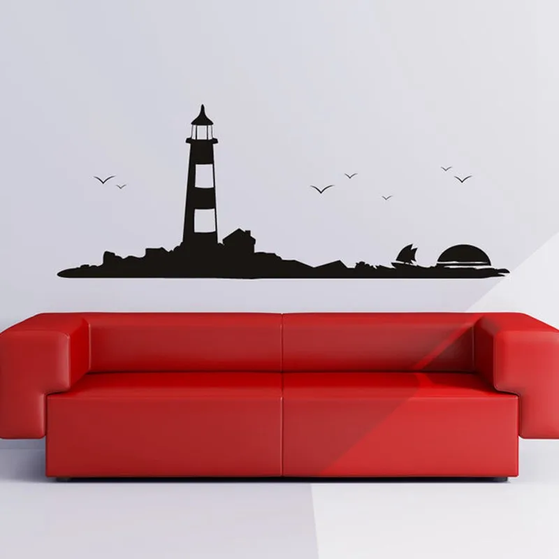 DCTAL Large Lighthouse Wall Stickers Lighthouse Wall Decal
