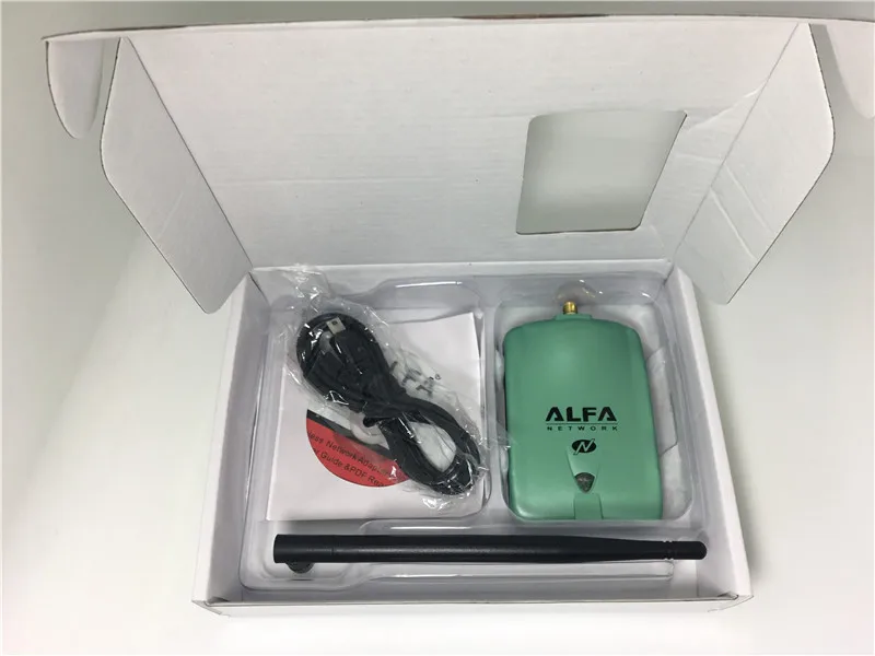 Alfa USB AWUS036NH Ralink 3070L Чипсет 2000 МВт Беспроводной N USB Wifi адаптер 150 Мбит Беспроводной USB Wi-Fi сетевой карты 1 шт. в комплекте