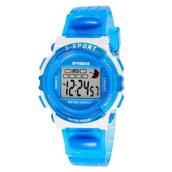 

Led Digital Rubber Wristwatch Children Christmas Birthday Gift Watches for Girls Kid Clock Portable Relogio Saat Gift