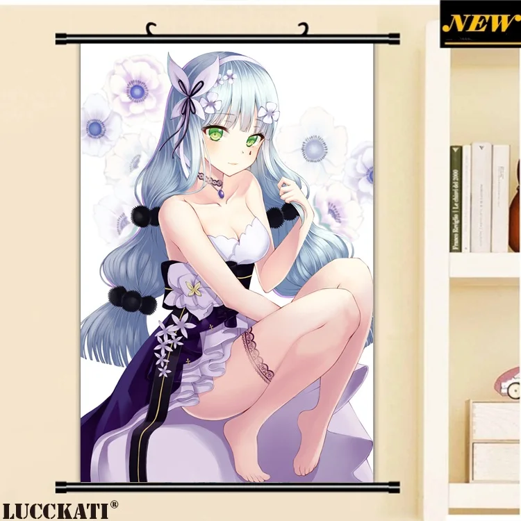11 cleavage dress feet garter girls_frontline hk416_(girls_frontline) now_(nowsicaa_)_