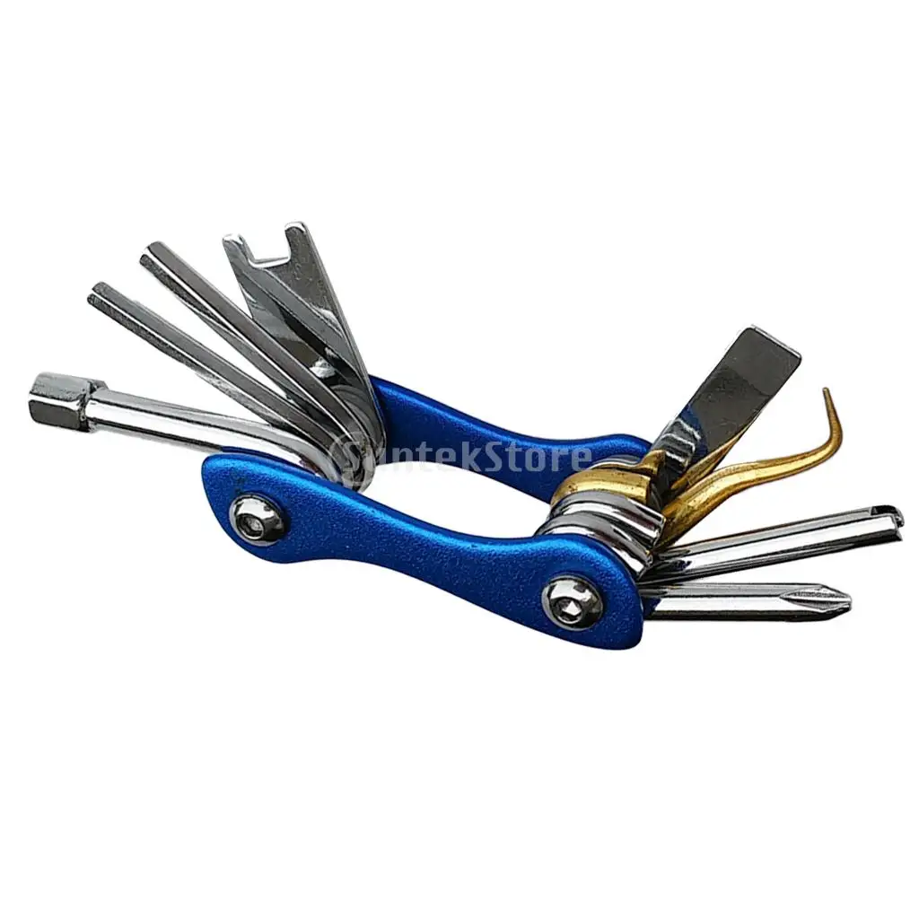 Mini Pocket Folding 8 in 1 Dive Gear Equipment Maintenance Repair Multi Tool for Scuba Diving Dive Diver - 2 Colors