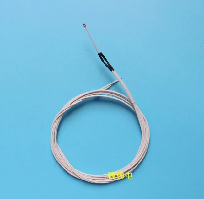 

Free Ship 10pcs/lot NTC single-ended glass sealed thermistor temperature sensor 100 k 3950 1% 1M 200C ntc sensor for 3d printer