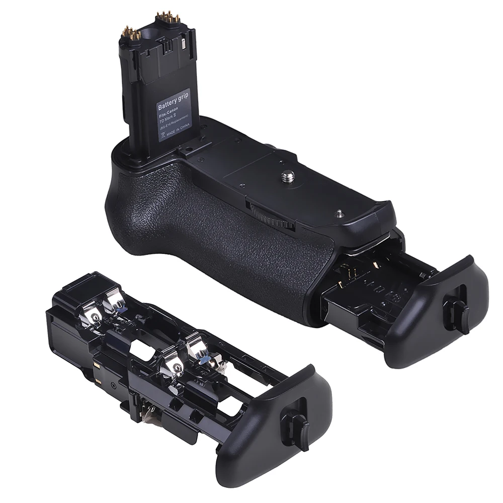 BG E16 держатель батарейного отсека + 2 шт 2650mAh LP E6 батарея для Canon 7D Mark II 7D2 DSLR камеры