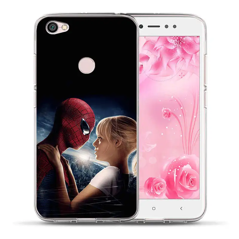 Роскошные герои Marvel Мягкий силиконовый чехол для телефона для Xiaomi Redmi 3S Note 3 4 4X 5A 5 6 Plus Pro Prime чехол Чехол Мстители Hoesjes