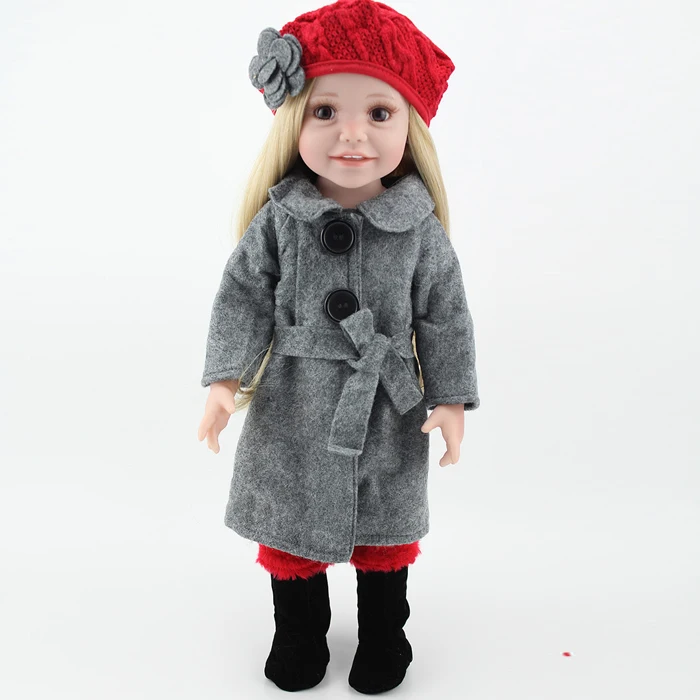 

New Adora 18 Inch Friends Doll Toys For Kids With Woolen Coat High Boots Precious Gift