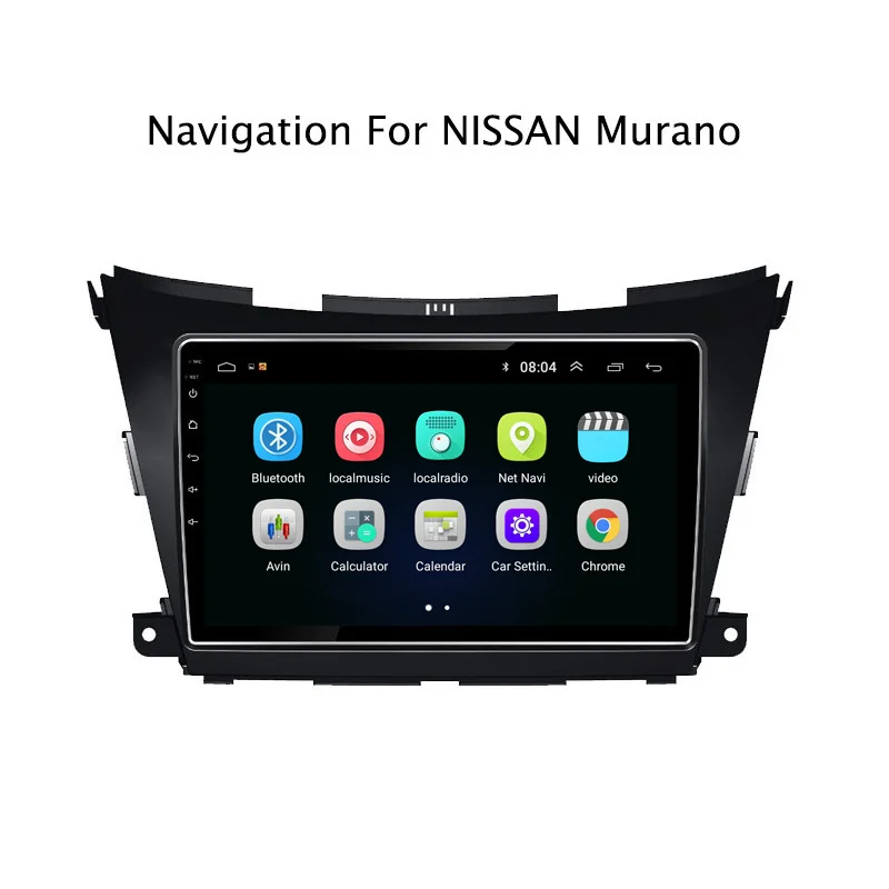 Ectwodvd Android 8 1 автомобильный dvd плеер gps навигация для Nissan Мурано 2015 2017 Радио