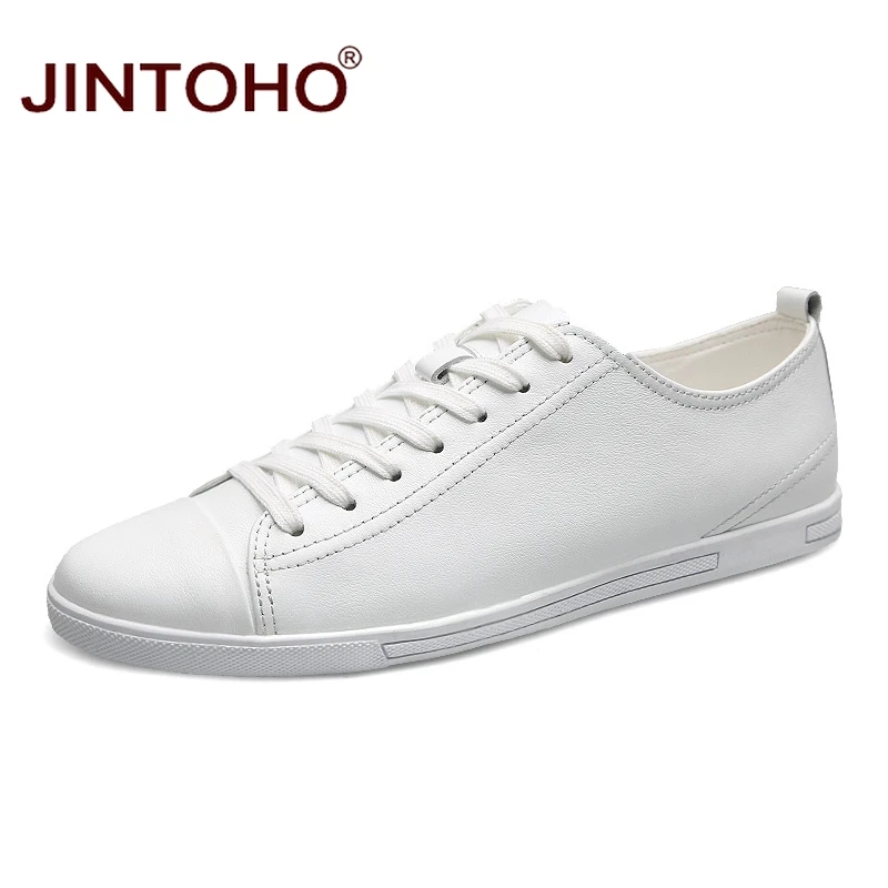JINTOHO 2017 новые мужские туфли высокого качества брендовые из натуральной кожи